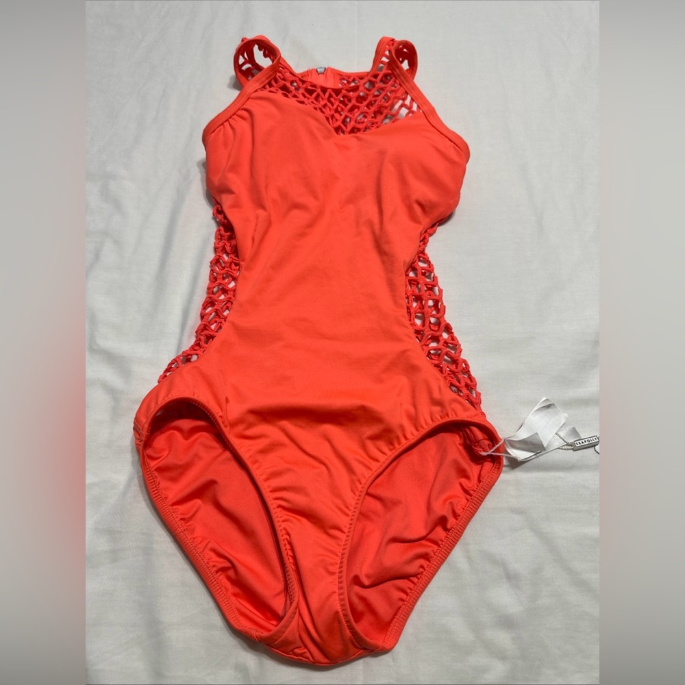 SeaFolly One Piece Swimsuit Size USA 4 NWT See Pics for Size and Measurements